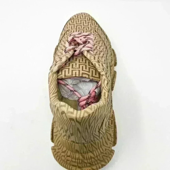 BRAND NEW IN BOX Steve Madden Possession Sneaker Brown Multi - Picture 3 of 11